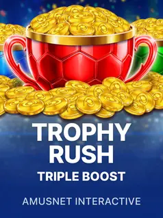 Trophy Rush Triple Boost Slot mit Sport-Pokalen und Triple-Win-Mechanik